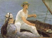 Claude Monet Boating Spain oil painting artist
